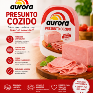 Presunto Cozido Aurora produto vendido por kg no atacado consulte nossos vendedores