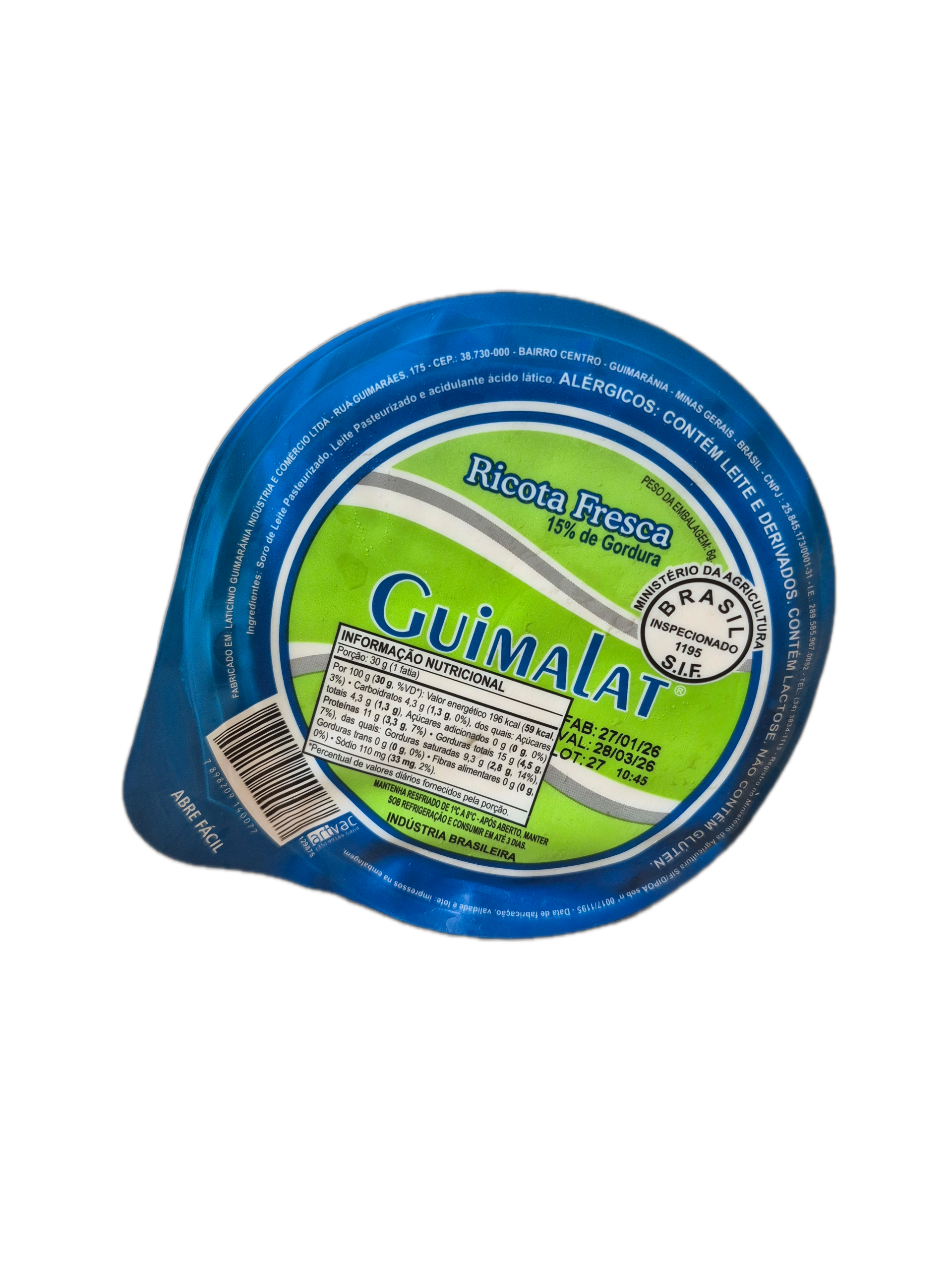 Ricota Fresca Guimalat produto vendido por kg consulte nossos vendedores - Imagem 3