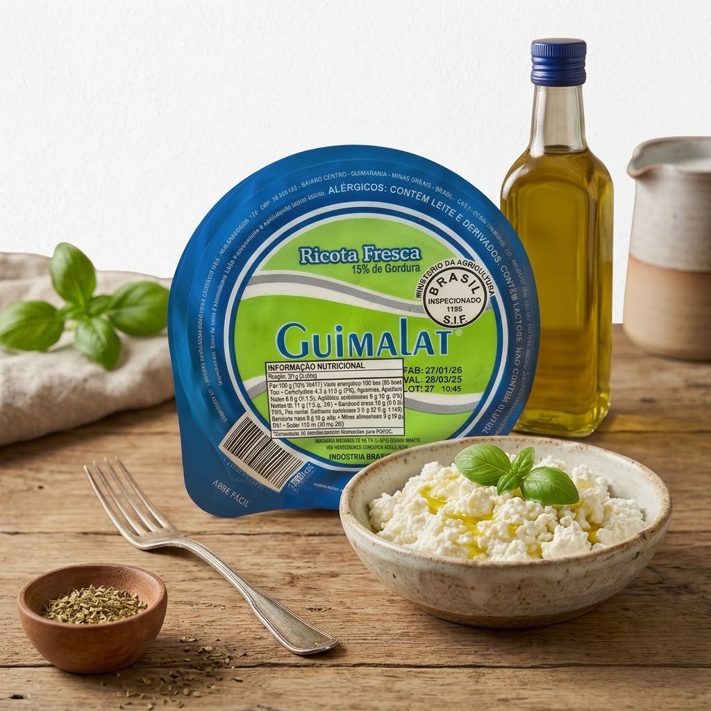 Ricota Fresca Guimalat produto vendido por kg consulte nossos vendedores