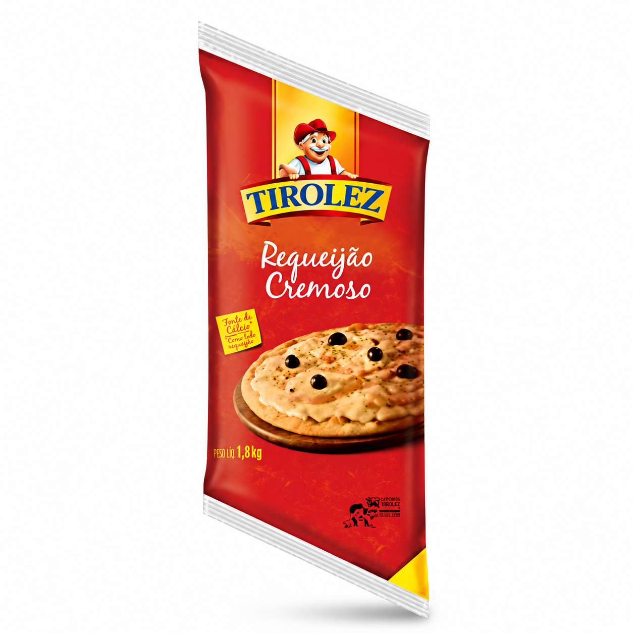 Requeijão Cremoso Tirolez Bisnaga 1,5kg Produto vendido por kg no atacadoconsulte nossos vendedores