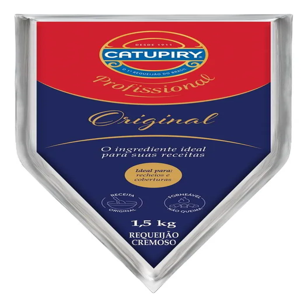 Requeijao Cremoso Catupiry Original 1,5 Kg Porduto vendido por kg no atacado consulte nossos vendedores